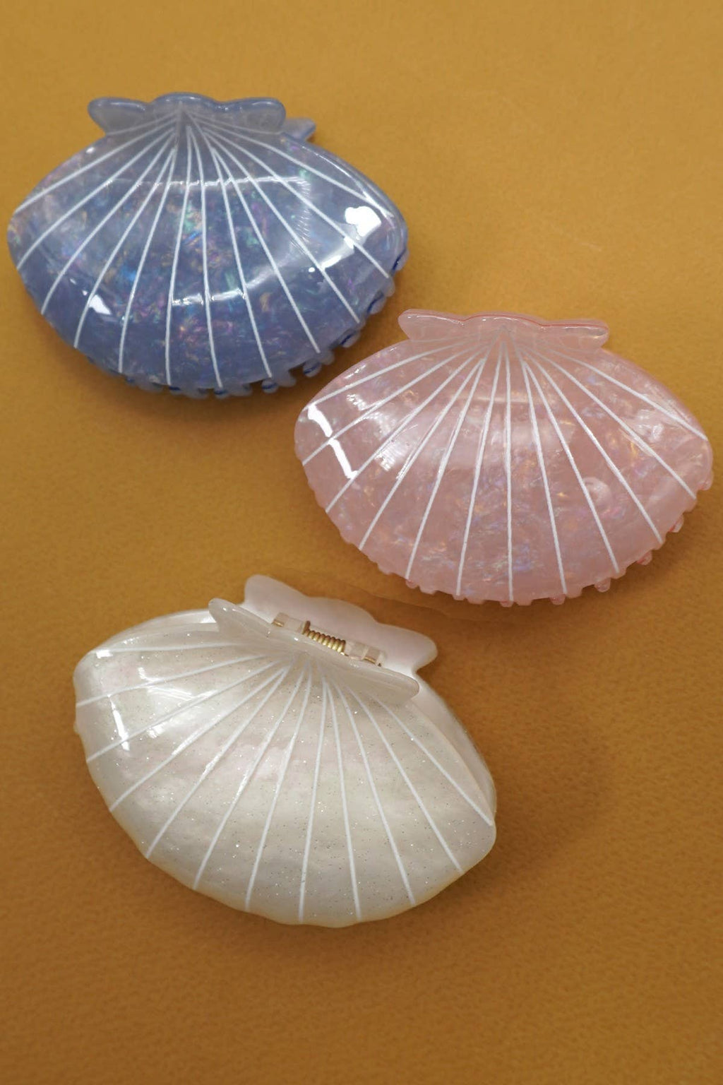 Seashell Claw Clips