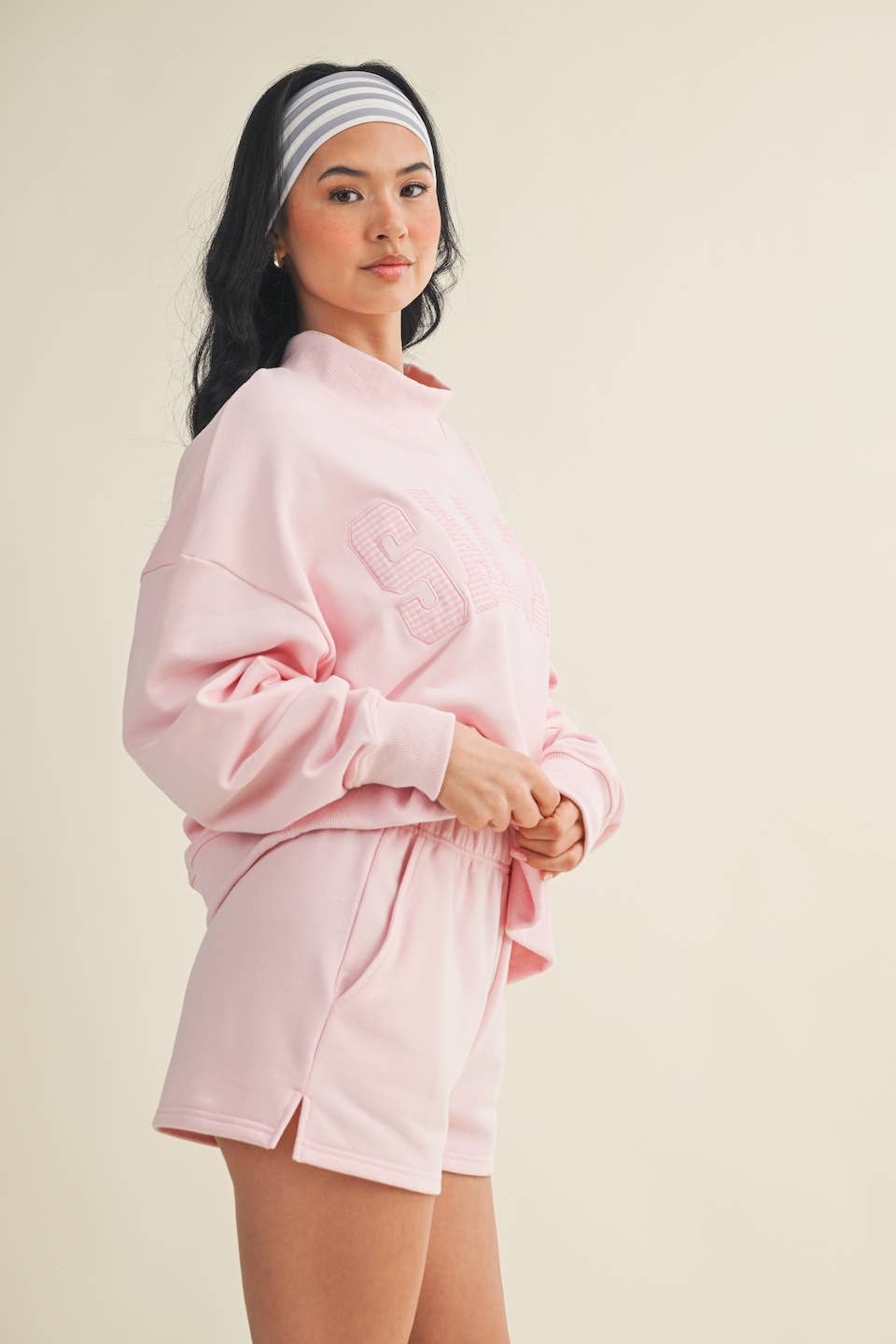 Salty Mock Neck Sweatshirt