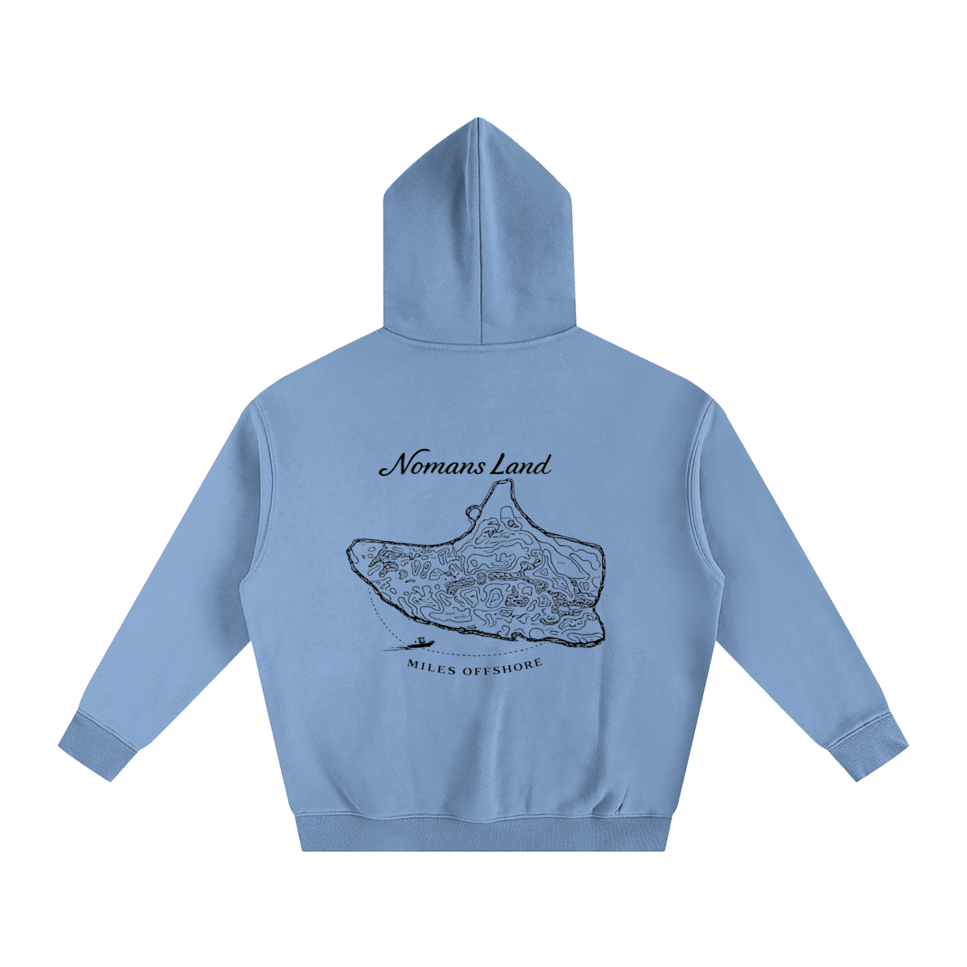 No Mans Land Oversized Hoodie