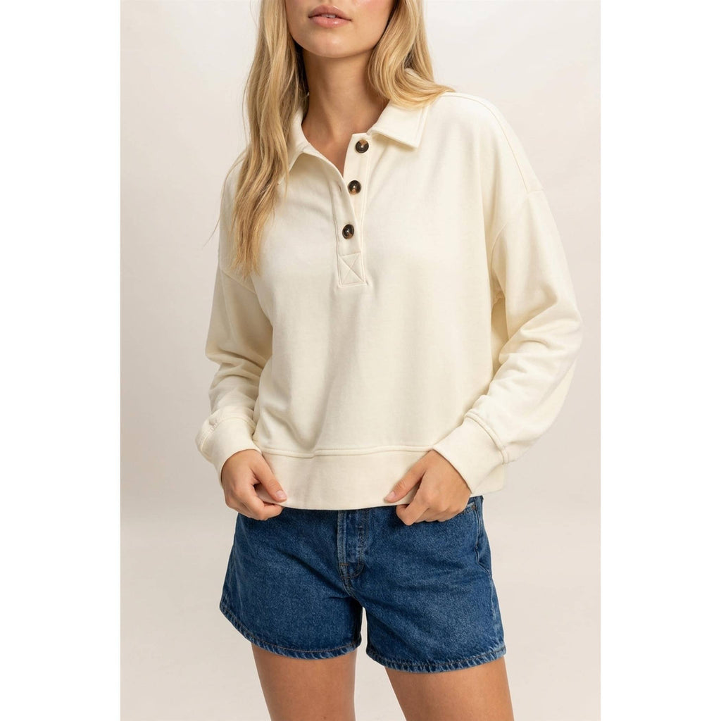 Vanilla Cream Henley