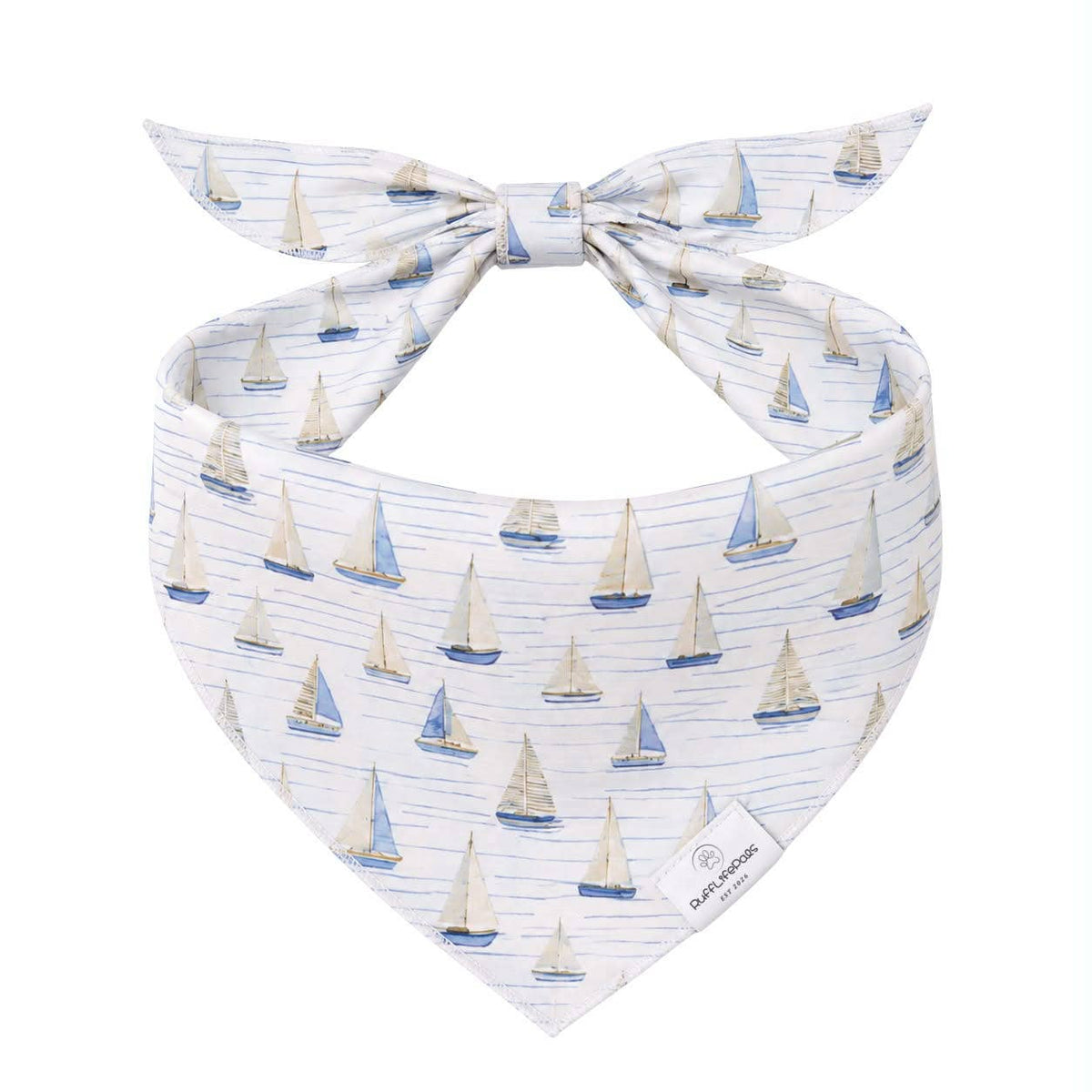 Sailboats Dog Bandana